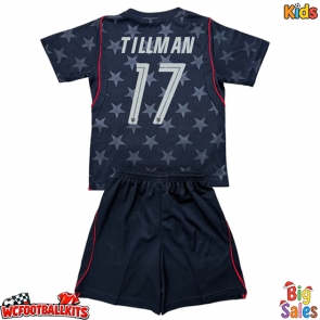 United States Malik Tillman #17 Replica Away Stadium Kit for Kids World Cup 2026 Short Sleeve (+ pants)